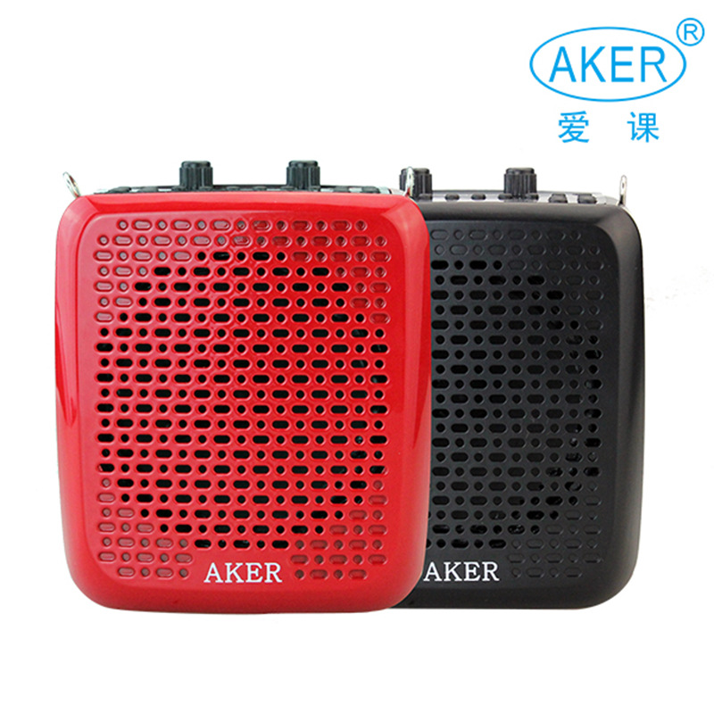 aker/爱课 ak87娱乐插卡扩音器带录音歌词歌曲显示多功能77升级版