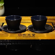 铁壶配套铁杯 生铁杯子 铸铁杯 品茗杯 闻香杯 功夫茶杯小