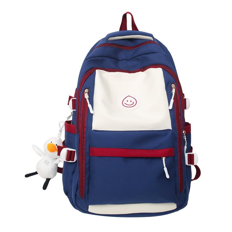 Schoolbag Backpack Fashion Student Schoolbag Japanese Schoolbag Simple Korean Style Junior and Middle School Students College Students' Backpack