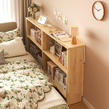 实木床边置物架窄夹缝柜长条柜靠墙边收纳卧室床头床尾书架储物柜