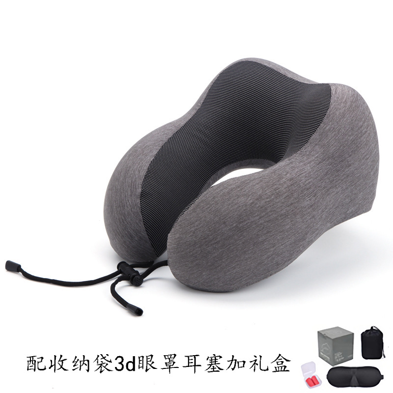 Supply Memory Foam Neck Protection UShape Pillow Hump Cloth