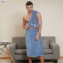 游泳浴巾男士可穿可裹成人比柔软吸水加大号学生韩版个性网红裹巾