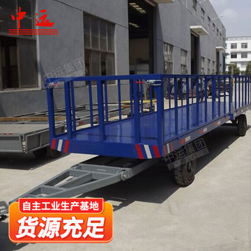 托盘平板牵引平板拖车效果 图片展示托盘平板牵引平板拖车-阿里巴巴