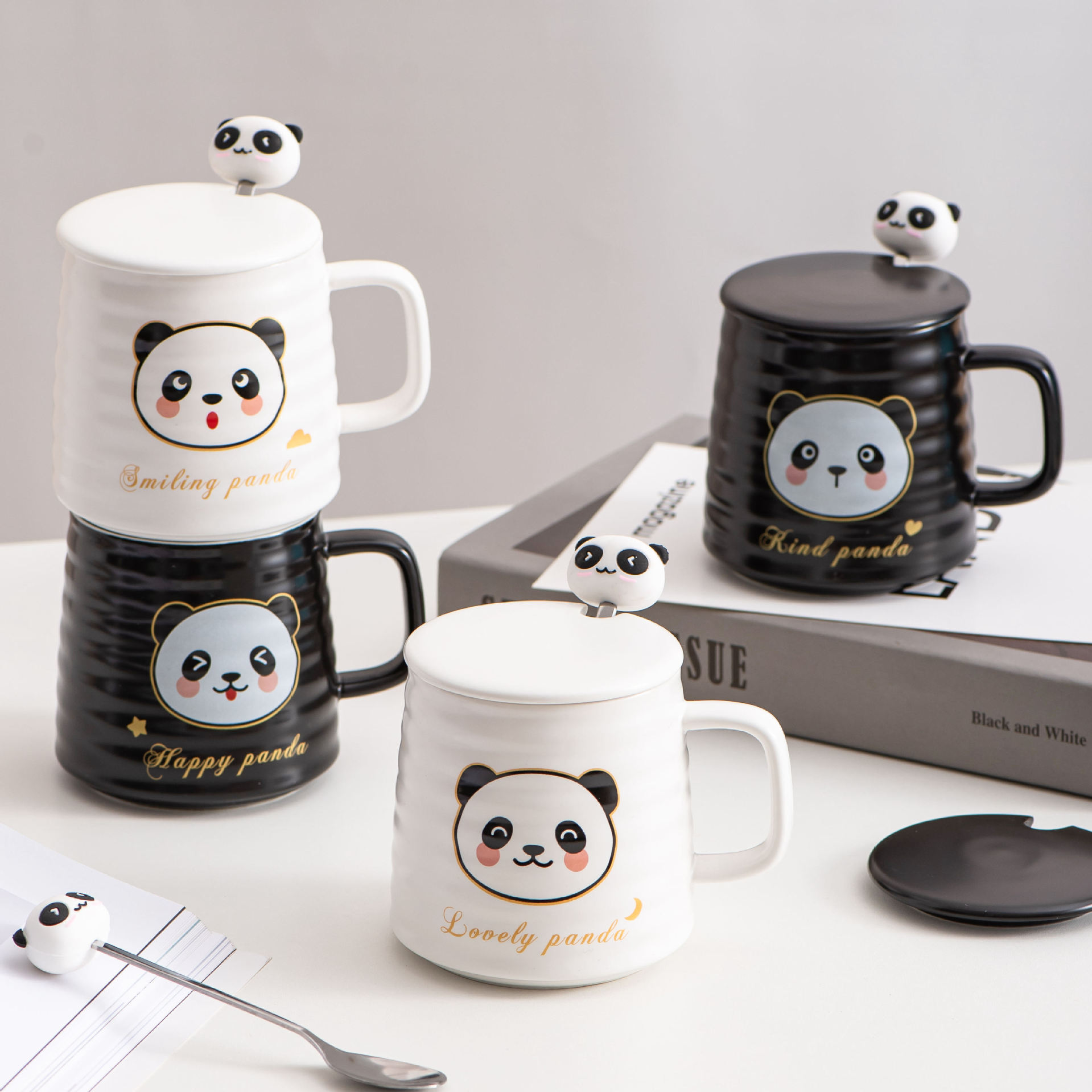 动物头卡通动物杯