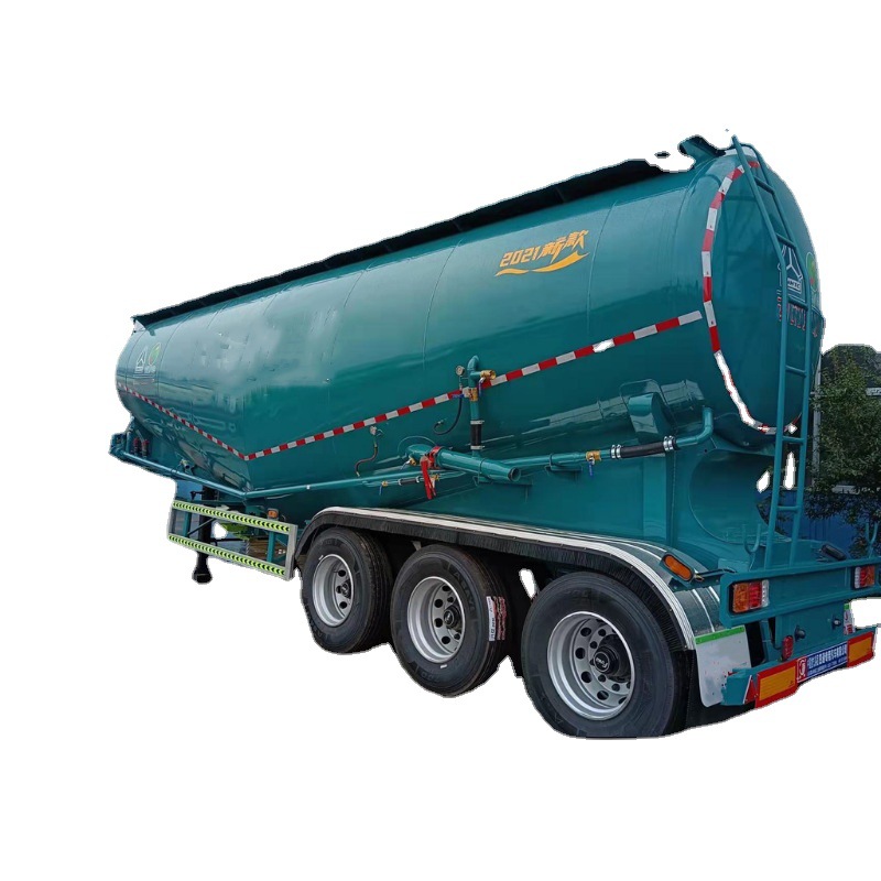 挂车水泥散装罐车干混砂浆罐车下灰半挂车