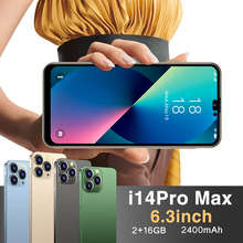 i4Promax新款现货4G安卓2+16智能手机 6.3寸高清屏跨境外贸代发