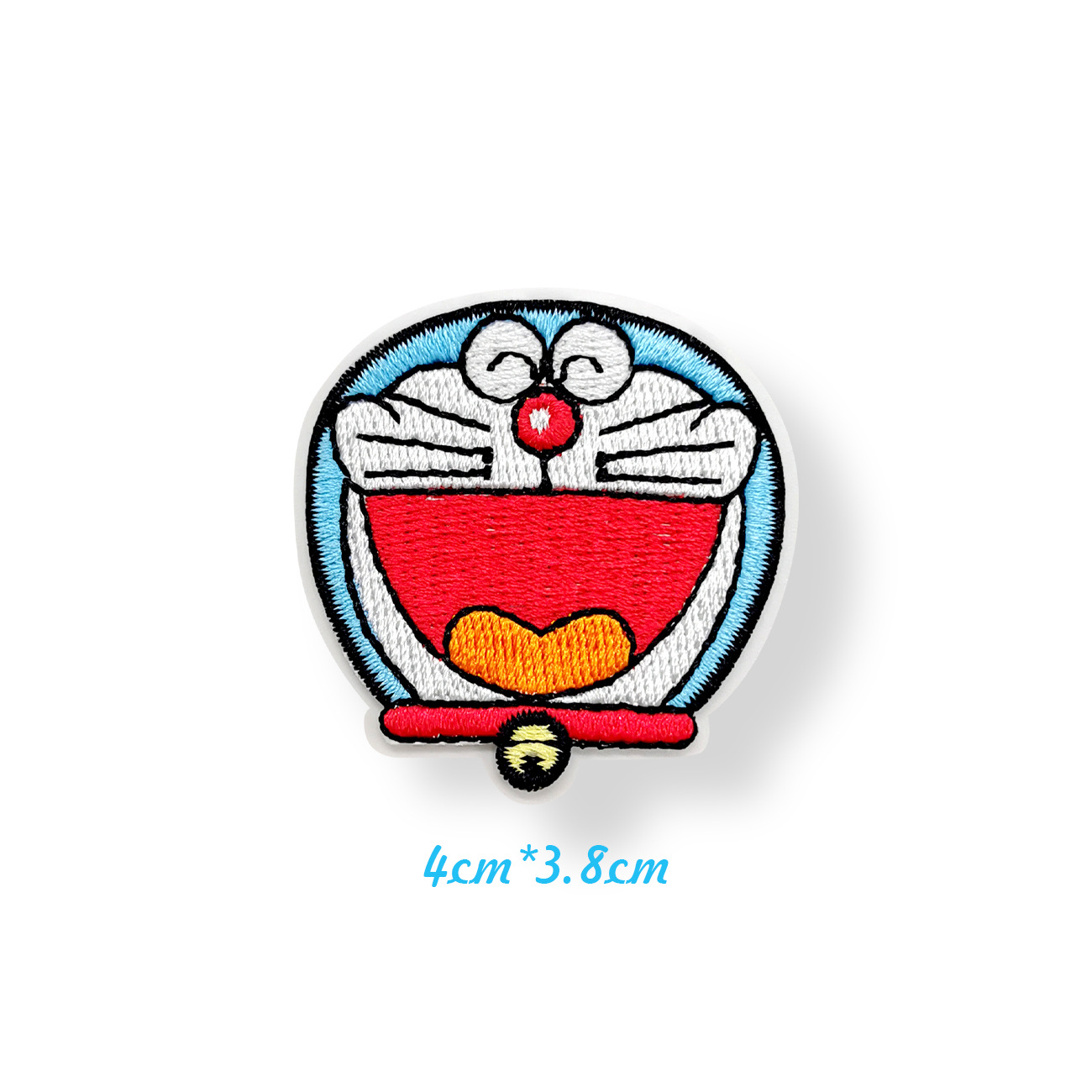 哆啦a梦卡通刺绣布贴叮当猫儿童衣服破洞补丁贴diy书包装饰自粘贴