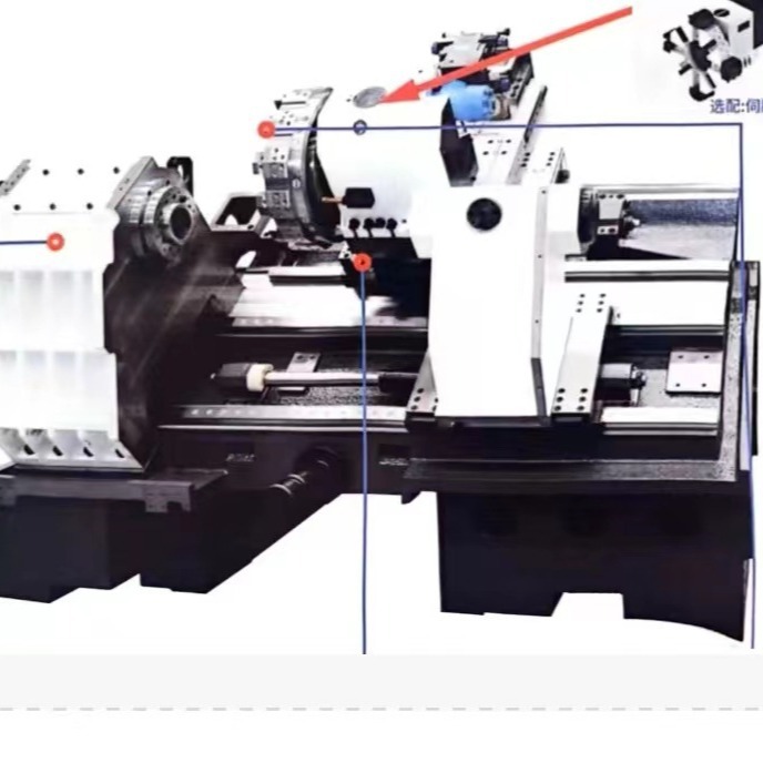 dl-m系列斜床身数控车床,床身导轨45°倾斜布局,高速高精度效率