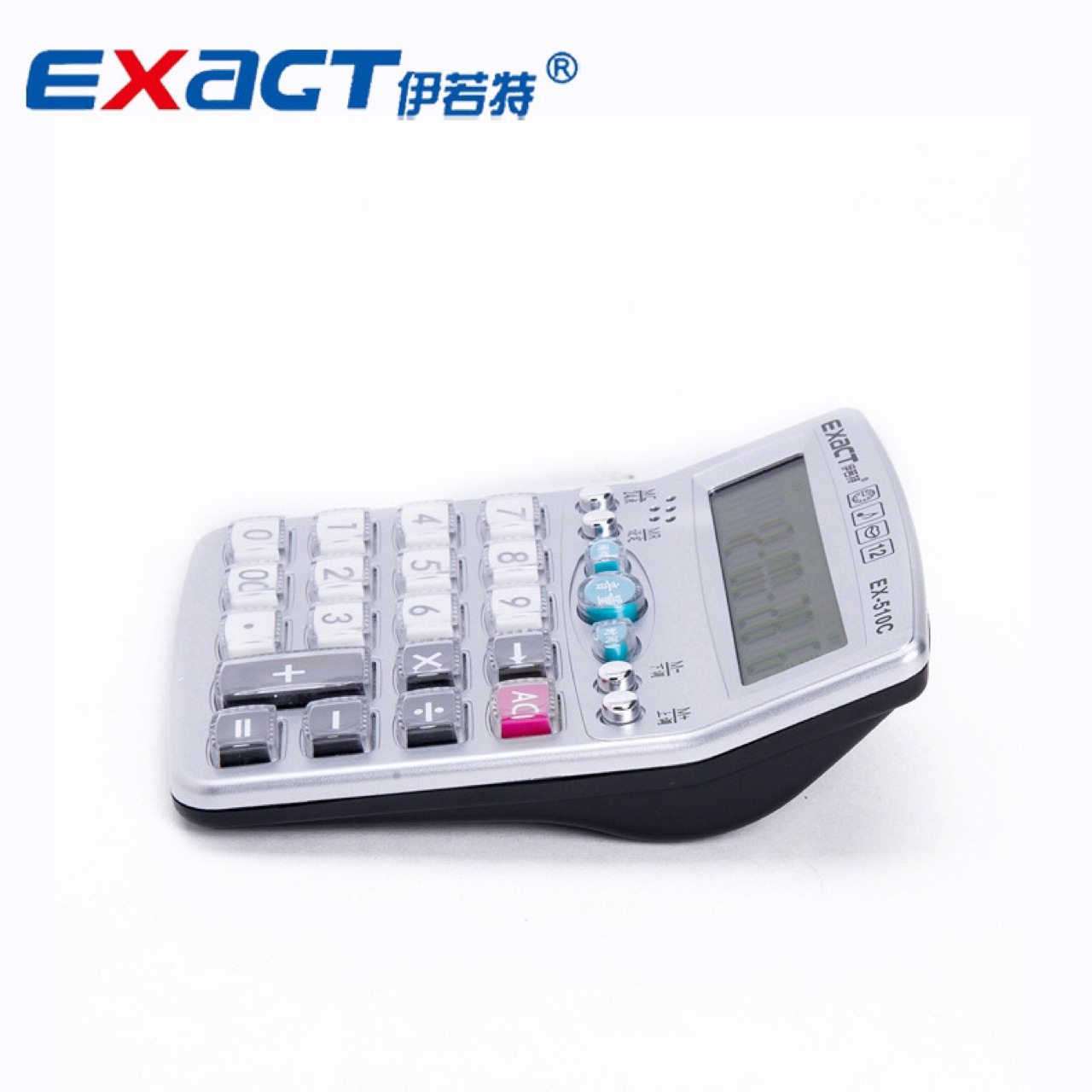 伊若特510c语音计算机掌上型透明键办公用品计算器批发-阿里巴巴