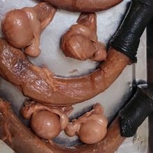 河间驴肉驴鞭熟食驴蛋即食卤驴三件带皮全套驴鞭男用熟食大只真空