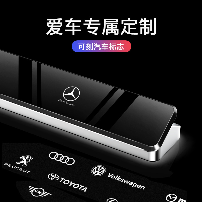 New Phone Card Auto Car Temporary Parking Number Plate Personalized Flip Parking Plate Creative Car Moving Stop Sign