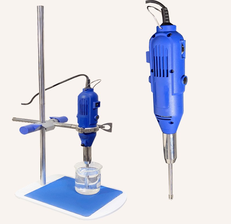 手持式匀浆机均质机jz-10t便携式高速剪切实验室316l乳化机齐威