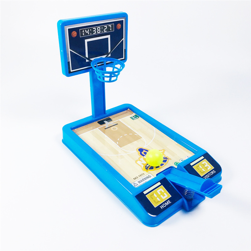 儿童桌面投篮机弹跳球掌上篮球玩具室内休闲亲子游戏机手指弹射器