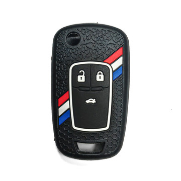 适用于别克英朗3键钥匙套君威君越gl8昂科拉阅朗车锁匙保护套包扣