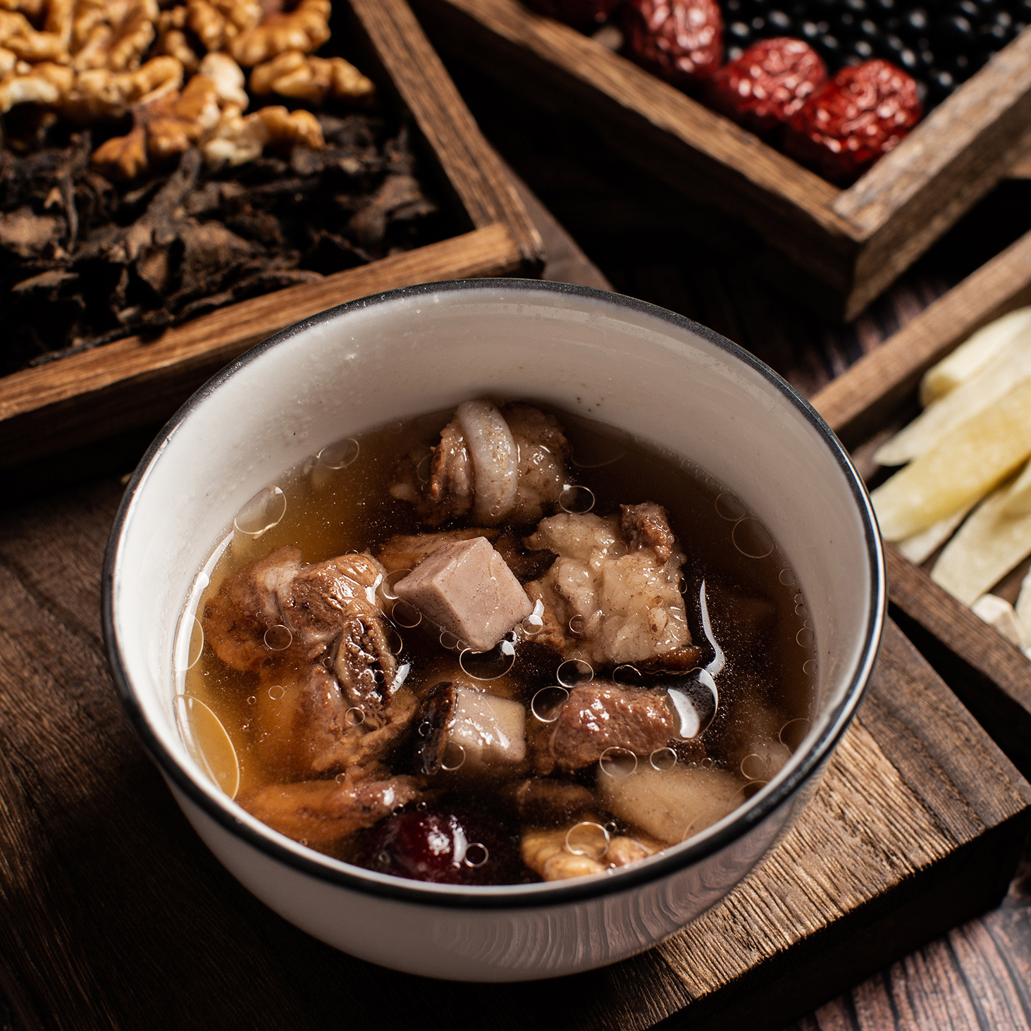 汤包煲汤食材炖汤汤料包广东黄精核桃仁黑豆红枣茯苓山药干货材料