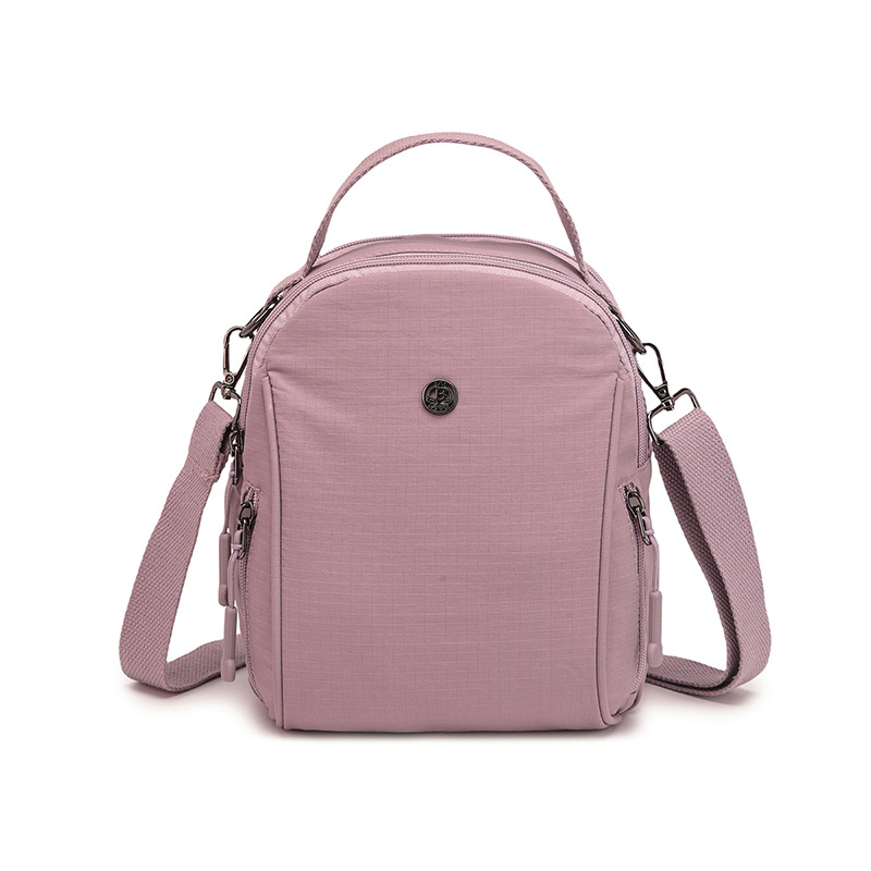 跨境休闲双背尼龙布包新款时尚百搭手提贝壳包通勤单肩斜挎包女