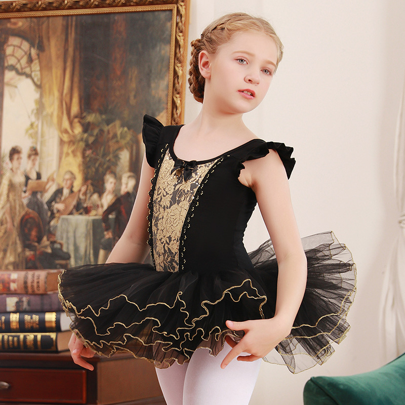 舞蹈服儿童女芭蕾舞裙幼儿园演出跳舞裙中国舞裙女孩练功服装