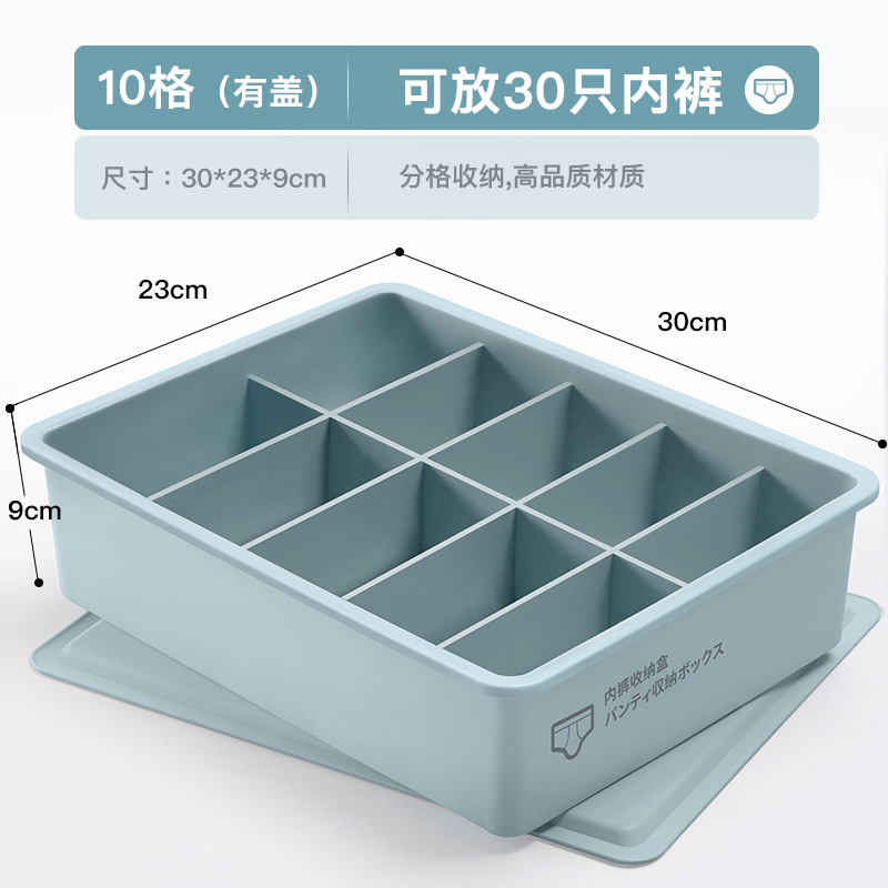 Storage Box Ins Underwear Socks Panties Artifact Wardrobe Underwear Finishing Box Compartment Bra Drawer Type