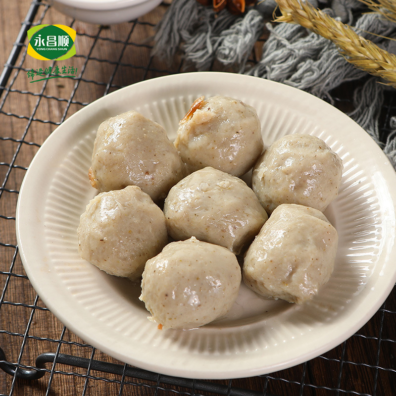 永昌顺潮汕手打羊肉丸500g 2500g加工定制社区团购来样定制