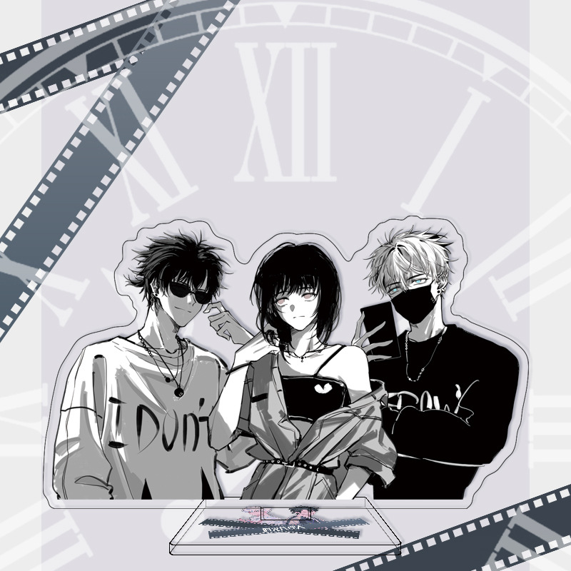 时光代理人周边大立牌16cm程小时陆光乔苓同人亚克力摆件一件代发