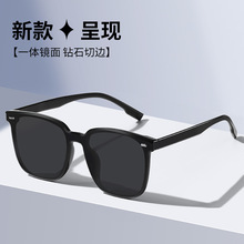 古牛新款时尚眼镜太阳镜复古高级感墨镜防晒遮阳镜男女同款2118