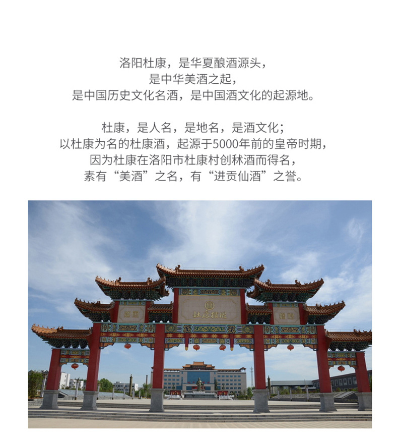 杜康酒 杜康经典精品酒浓香型52度125ml*20口粮小酒 白酒整箱批发