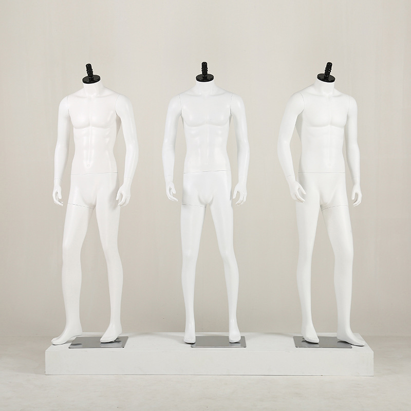 模特道具男全身无头模特服装店假人展示橱窗人体婚纱男装店模特架