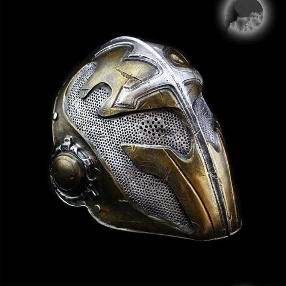 万圣节脸谱圣殿骑士面具化装舞会派对面罩影视装扮道具mask