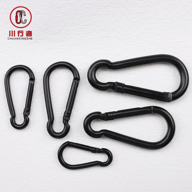 No. 6 Gourd Hook Aluminum Alloy Climbing Button Carabiner Carabiner Water Bottle Buckle Outdoor Buckle Backpack Bluetooth Headset Accessory
