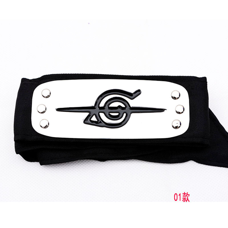 动漫热销护额 头带 鸣人卡卡西金属道具配件 忍系护额护头带-阿里巴巴