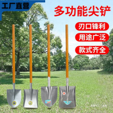 铁锹铁锨木柄把农用铁铲子加厚工具大全种菜家用户外挖土