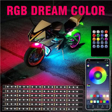 1set RGB LED Car Dream Color Underglow Underbody Strip Light