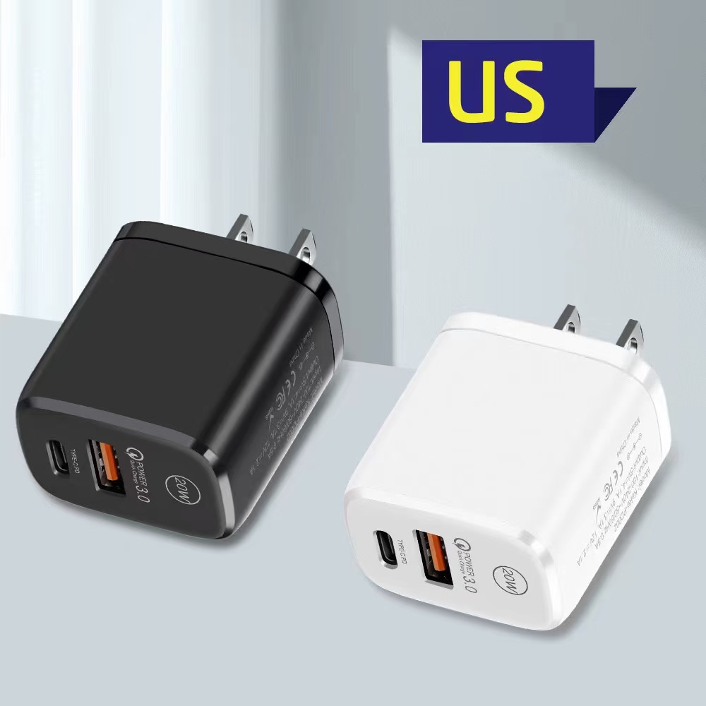 Mobile Phone Charging Plug 3C Certification Applicable to Apple Iphone12 Flash Charge Qc3.0 Fast Charge Head Pd20w Charger