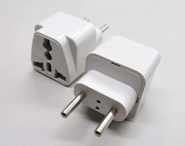 纯铜巴西电源转换插头巴西规转接头意大利瑞士阿根廷旅游转换插座