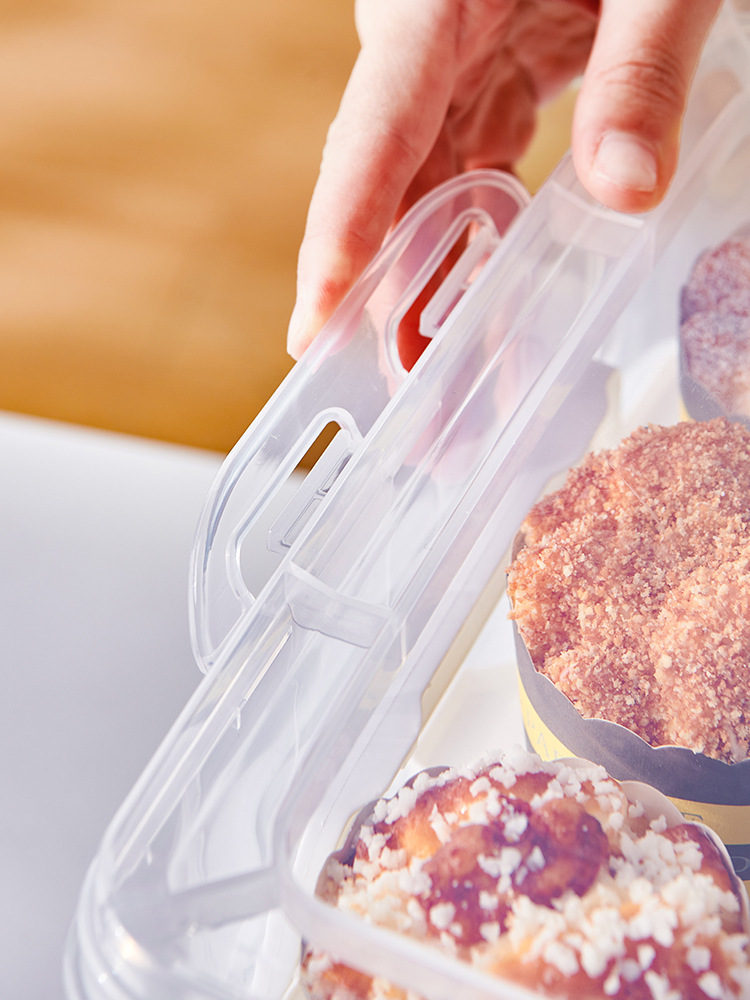 Cupcake Storage Box Plastic Portable