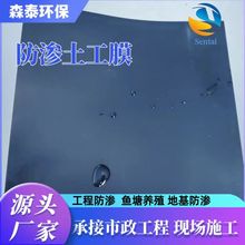 聚乙烯黑色土工膜蓄水池鱼塘护坡1.0mm防水膜储油罐底防渗土工膜