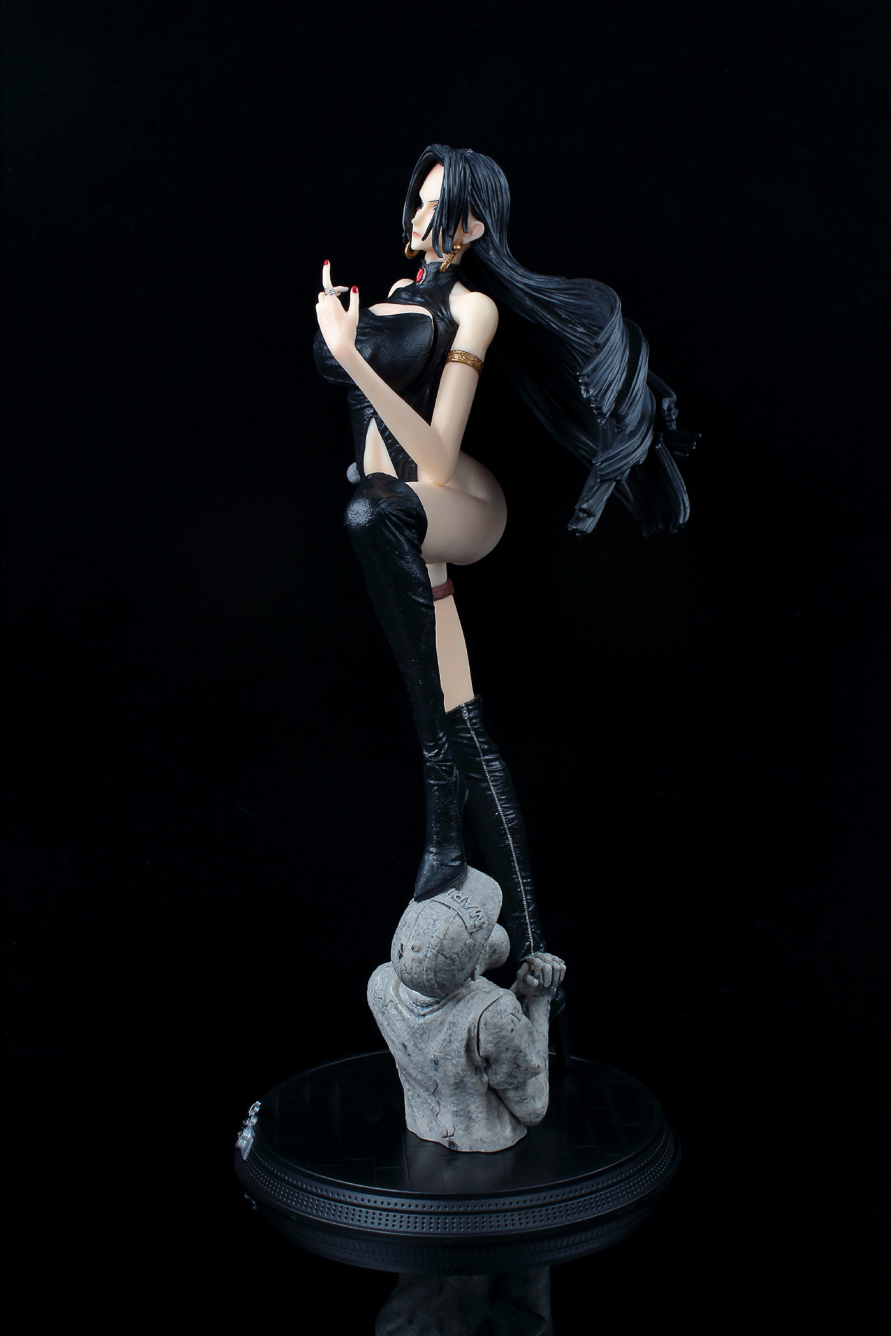 海贼 汉库克 皮衣 女帝 1/4 可替换 gk雕像 场景模型 盒装手办