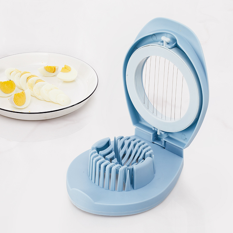 Factory Spot Japanese Multifunctional Egg Cutter Egg Slicer Three-in-One Fancy Preserved Egg Split Flap Cutter