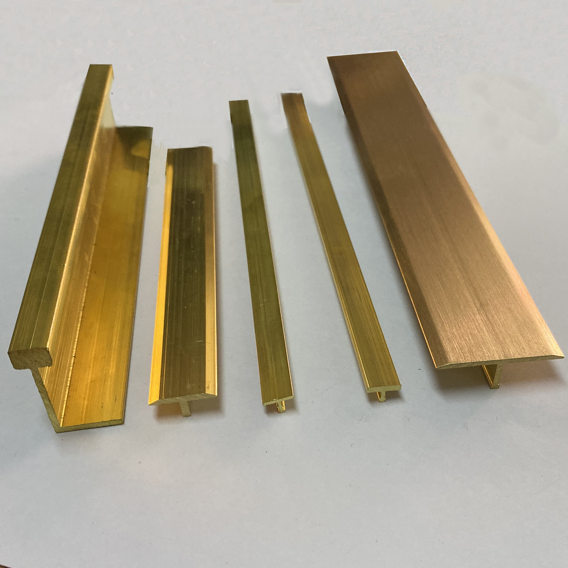 黄铜5地板铜条压条大理石楼梯木门实心背景镶嵌装饰平面铜条