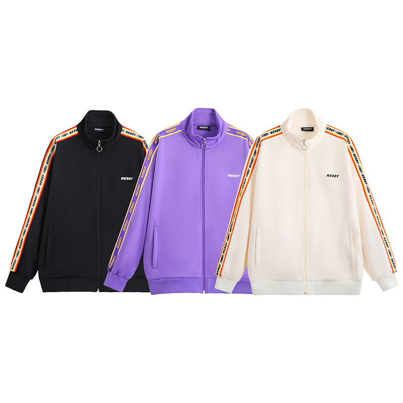 韩国nerdy运动服套装男女情侣串标新款iu同款潮牌外套裤子