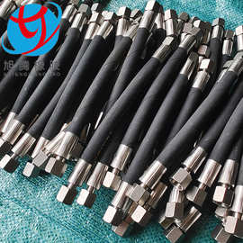 批发消防用高压胶管 35.0mpa内螺纹平口连接高压胶管 消防胶管