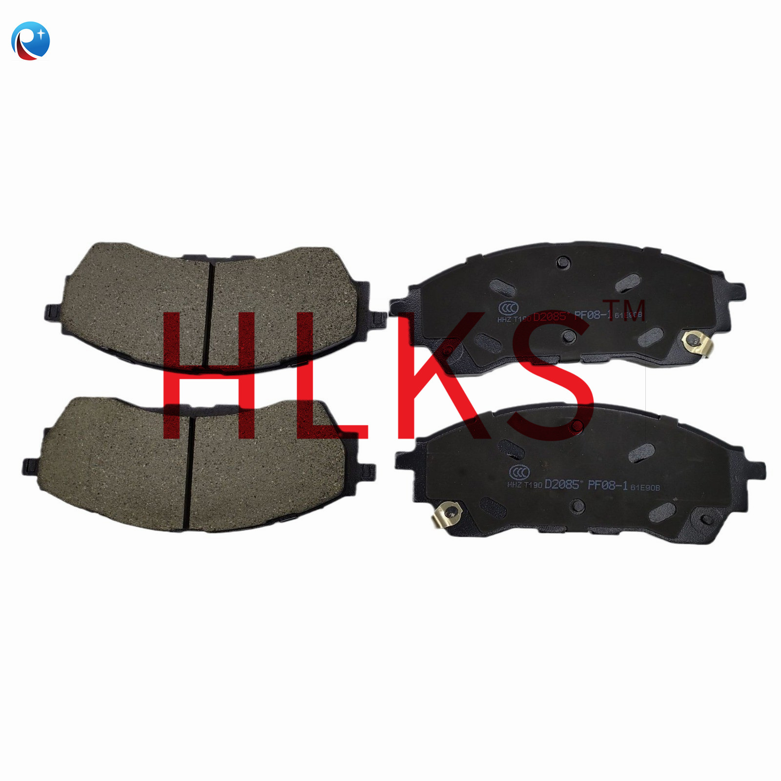 高质量前刹车片适用于福特ranger刹车片撼路者2018款前刹车皮