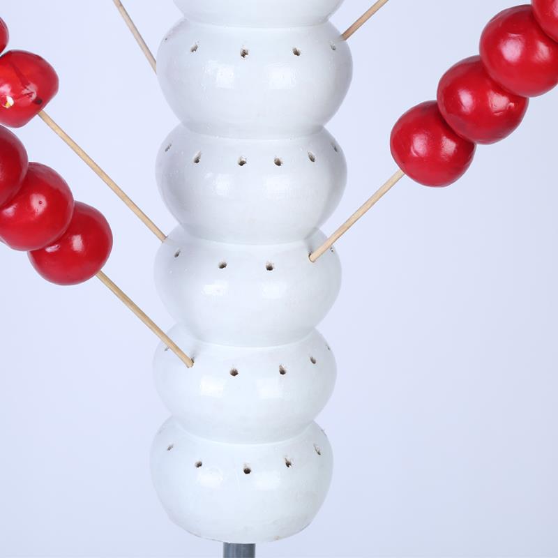 糖葫芦架子木质冰糖葫芦把子糖果插架展示架靶子摆台糖画摆摊工具