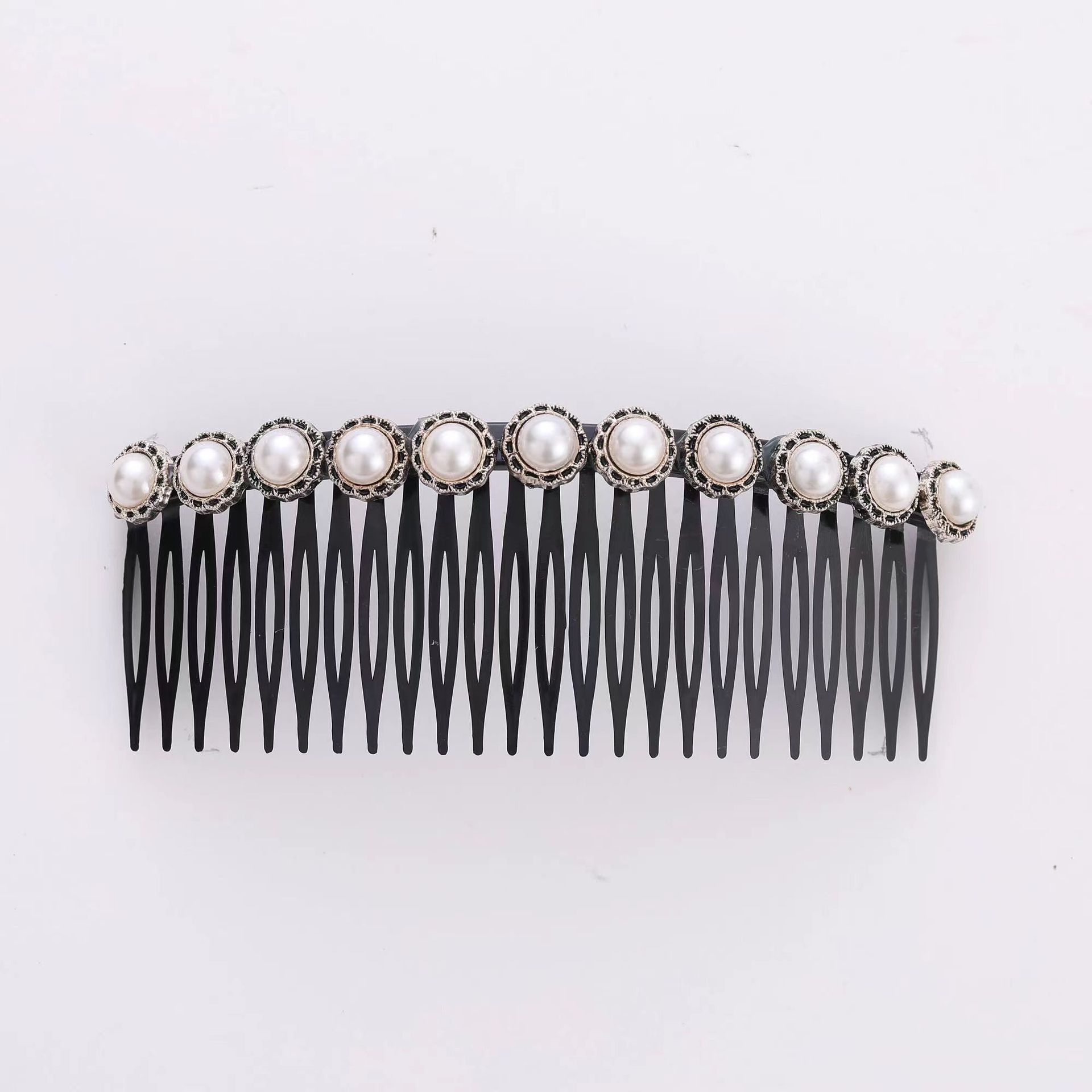 Korean Hair Comb Non-Slip Hairpin Barrettes Women's Back Head New Bangs Comb Hair Accessories Hair Patch Hair Comb Headdress