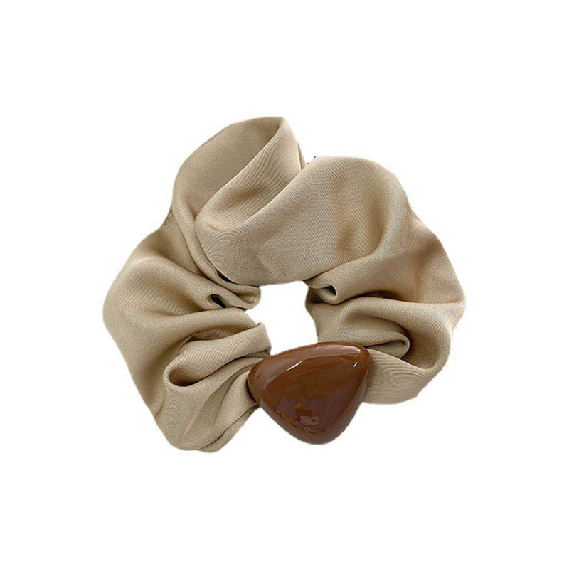 Super Gentle! High-Grade Satin Hair Band Head Flowers Hair Rope Large Intestine Ring Hairware Ponytail Internet Celebrity Autumn and Winter New