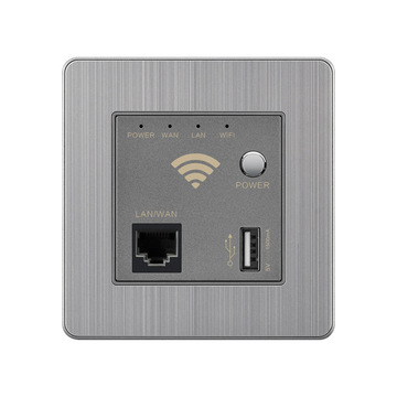 墙壁嵌入式无线ap路由器酒店无线wifi电脑usb充电插座面板86型