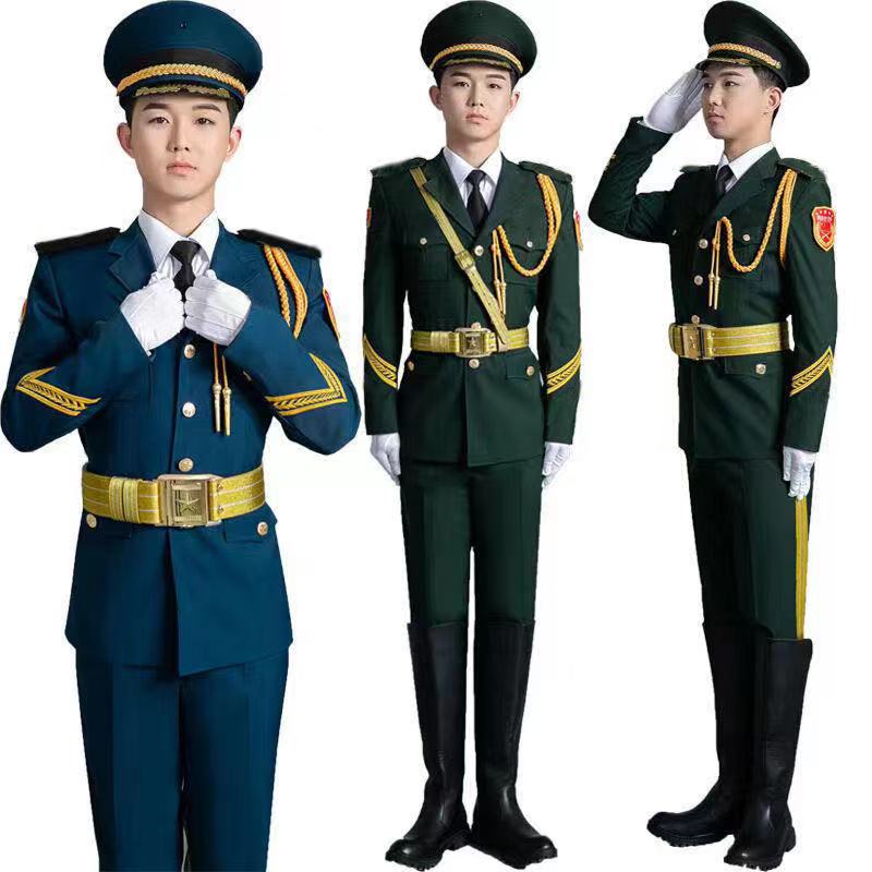 新款仪仗队礼宾服班升旗手服装护卫队护旗手升旗仪式服装