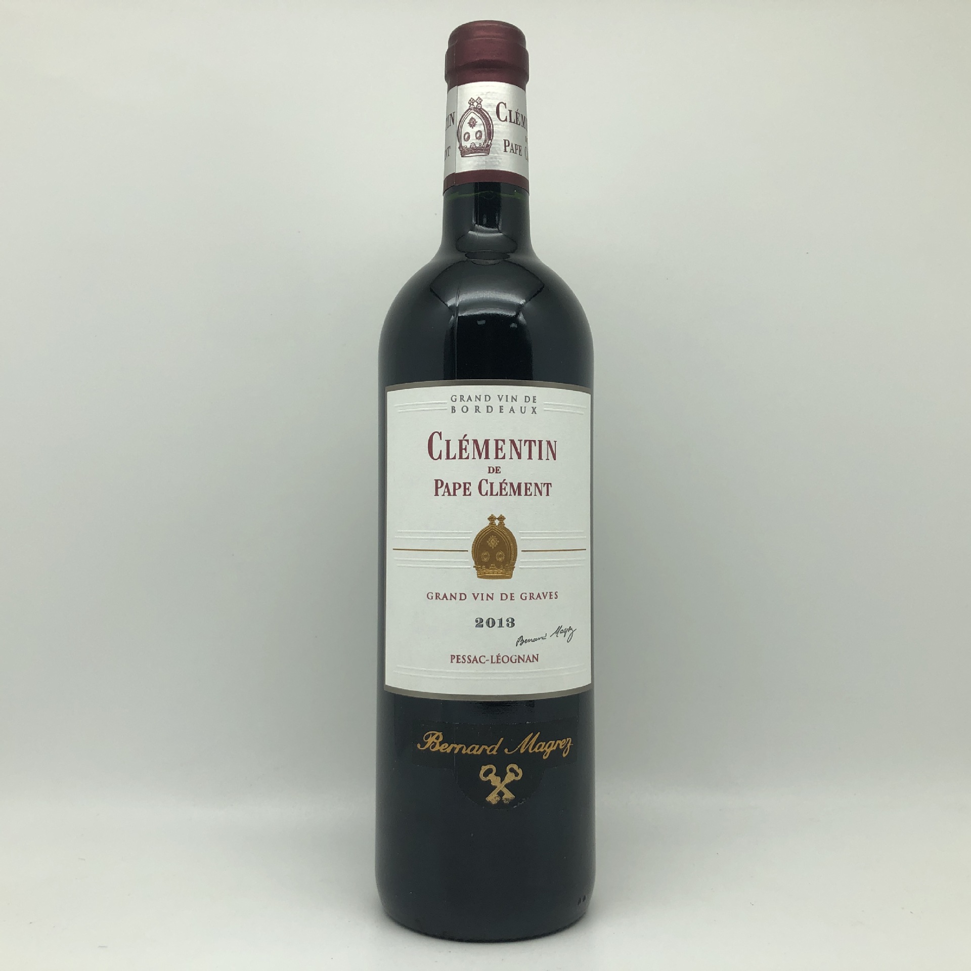 红酒批发贝玛格雷法国克莱蒙黑教皇副牌红葡萄酒pape clement