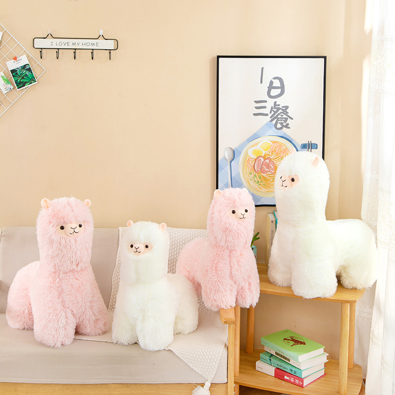 New Long Hair Alpaca Doll Toys for Sisters for Friends Pillow Gift Doll