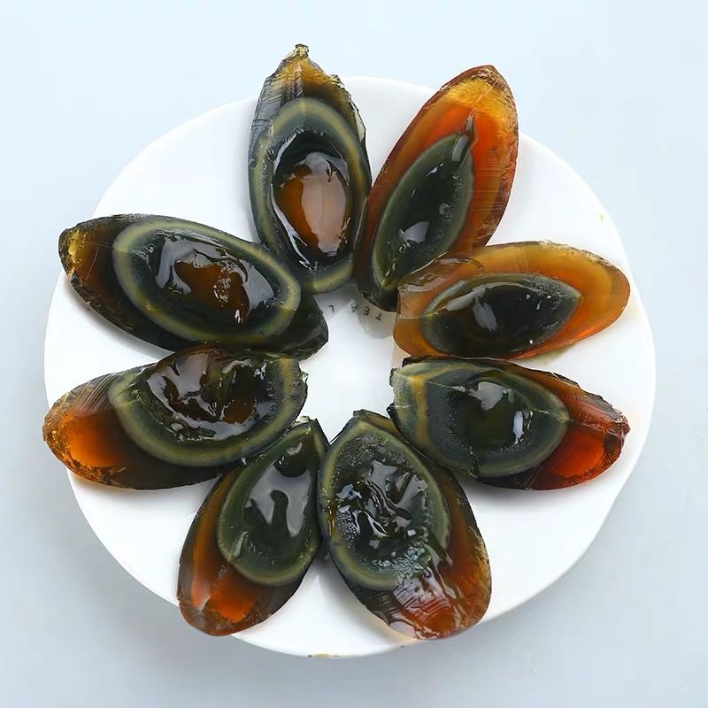 鄱阳湖松花蛋鸭皮蛋无铅工艺10枚600g溏心传统工艺特产整箱批发20